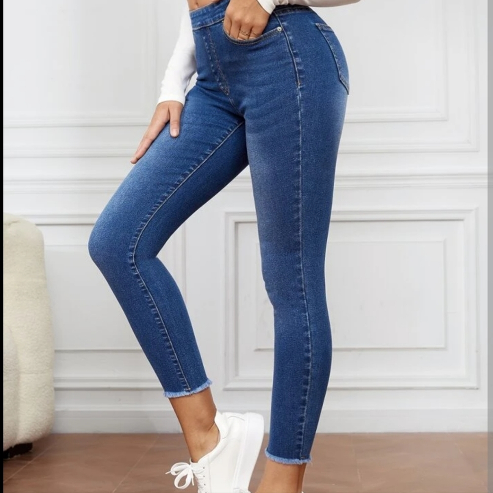 KSD Jeans Raw Hem